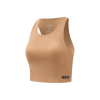 VIVI CYCLE Sport Vests Women's Brown Yellow