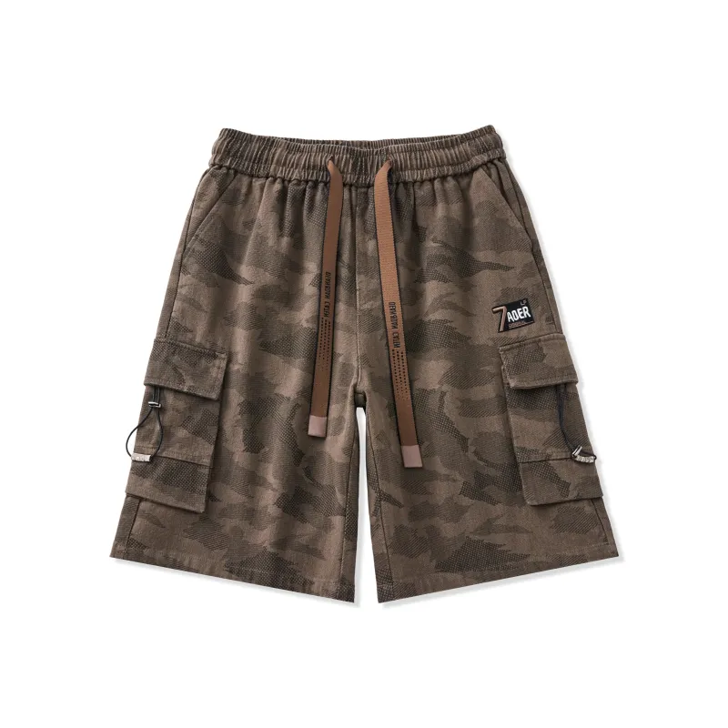 RASHOMONG Casual Shorts Unisex-8