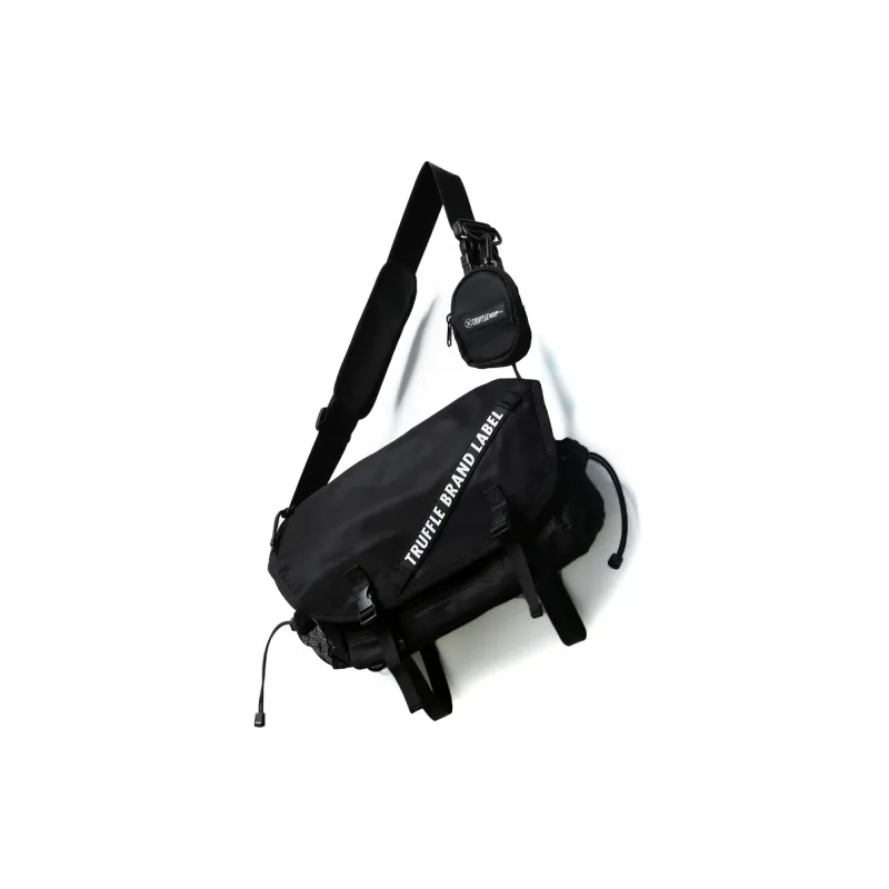 TRUFFLE Fabric Shoulder Bag, Crossbody Bag, Messenger Bag Men's Multicolor-10