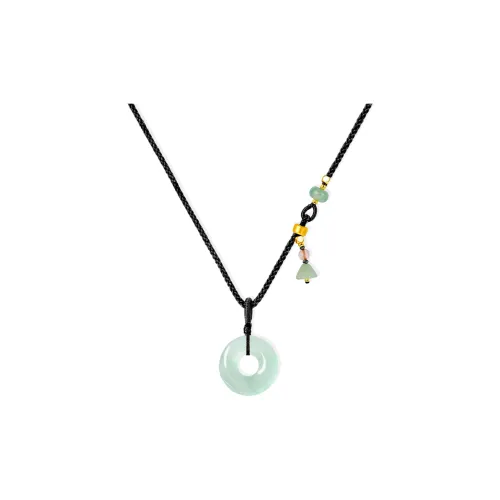 Emerald Chalcedony Necklaces Unisex