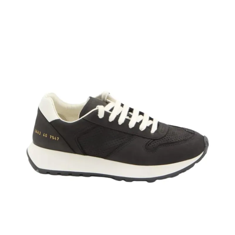 COMMON PROJECTS Track Premium Low Top Casual Shoes Men's Black-1