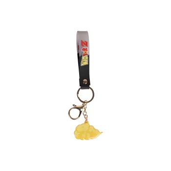 VICTOR Badminton Souvenirs 3×1.5×16cm Black Yellow Zinc Alloy+PVC Unisex Keychain