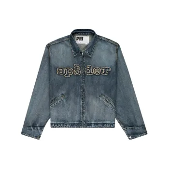 Sp5der Denim Work Jacket