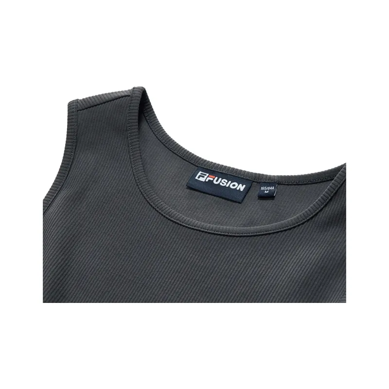FILA FUSION Sleeveless Dress Women's Asphalt Gray CC-4