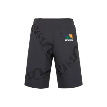 EVISU Short Sweatpants Men's Charcoal Gray