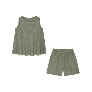 Mo Han Yi Mei Casual Suit Women's Celadon