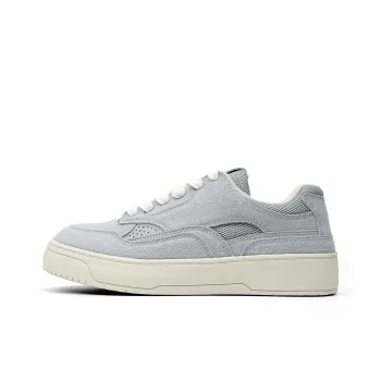 Mengsai Wear resistant And Lightweight Low Top Skateboard Shoes Unisex Blue