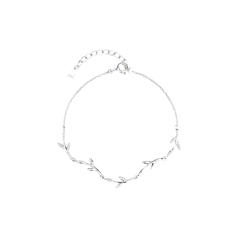 Regalrose 925 Sterling Silver Bracelets Women's Silver-0
