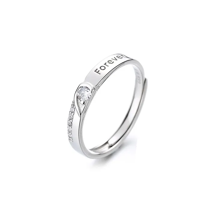 BMK 925 Sterling Silver Rings Unisex-6