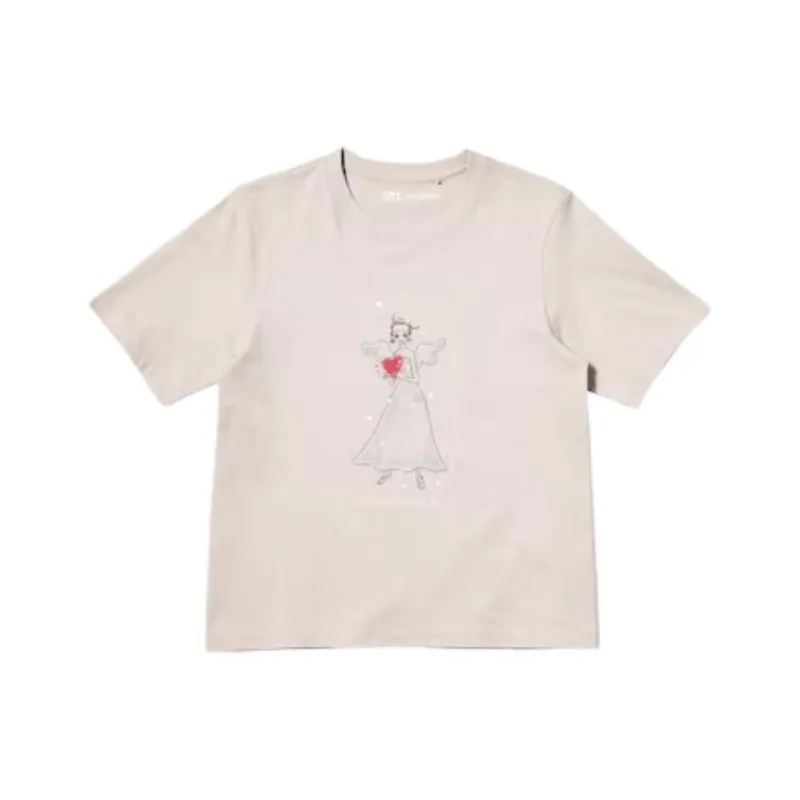 UNIQLO Yoshizawa Ai, Collaboration T Shirts Women's Natural-0