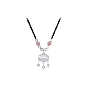 LuluCanaan Glass Cat Eye Necklaces Women's