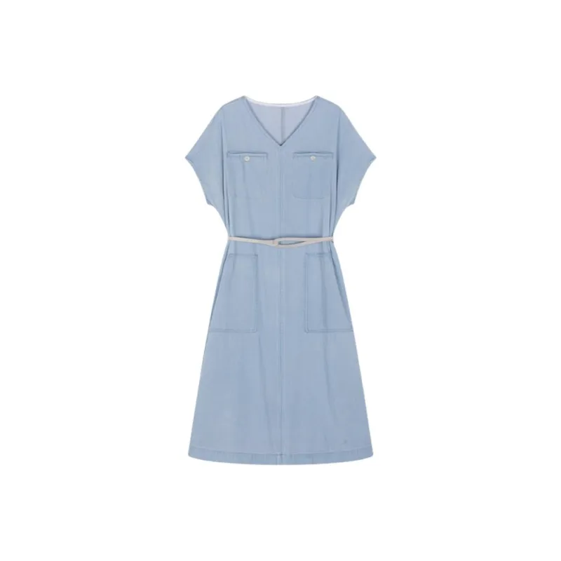 IHIMI Short Sleeved Dress Women's-2