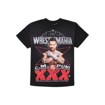 Hellstar Wrestlemania Cm Punk T Shirt