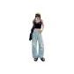 Light Blue Ankle-Length, Belt Not Included