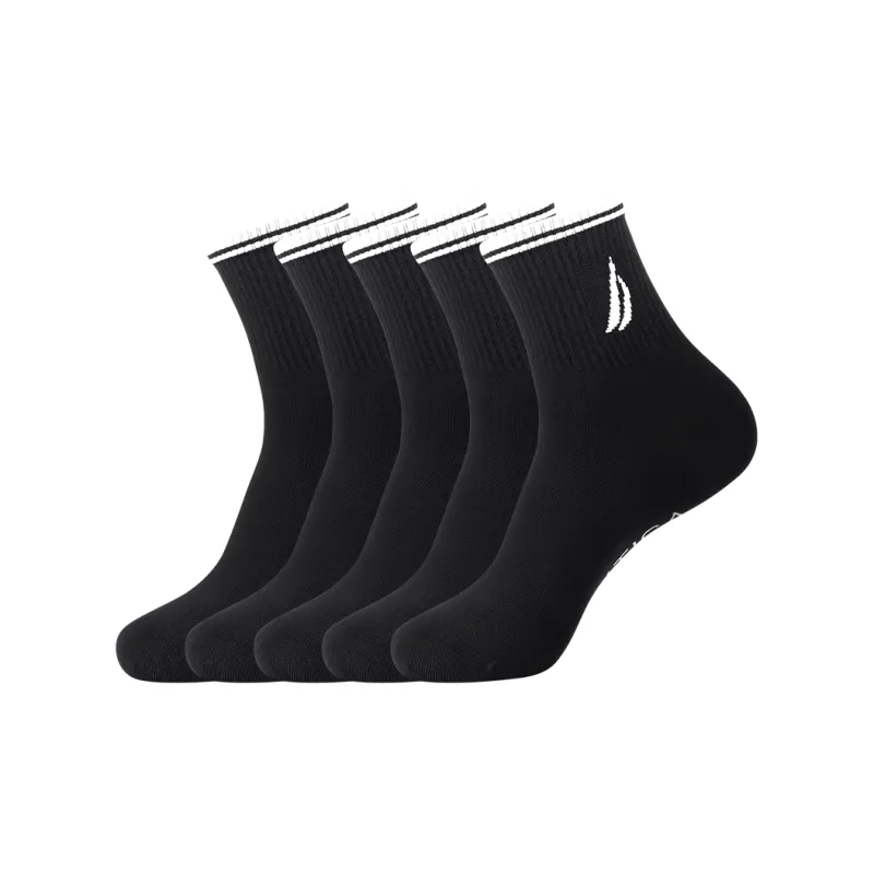 NAUTICA UNDERWEAR Mid Calf Socks Men's 5 Pack-8
