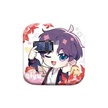 Animate x LIANYUSHENKONG Qi Yu, Shen Xinghui, Li Shen, Qin Che Q Square Badges