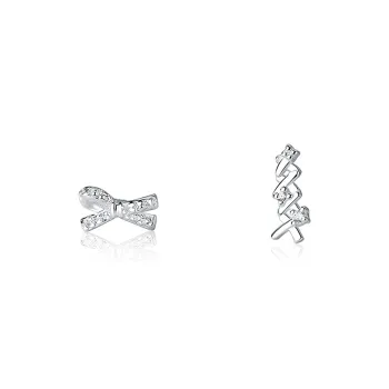 AIDIER 925 Sterling Silver Stud Earrings Women's
