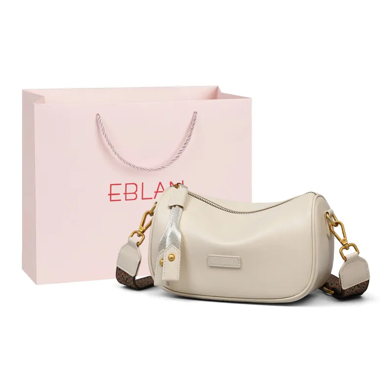 EBLAN Synthetic Leather Shoulder Bag, Crossbody Bag, Pillow Bag Regular Women's Coffee-6