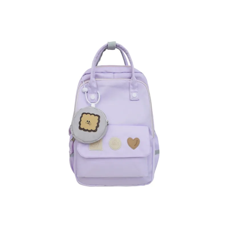 Yalu Nylon Backpack Unisex Multicolor-6