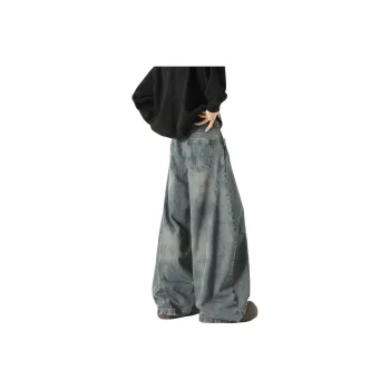 WKOOG Jeans Unisex Blue