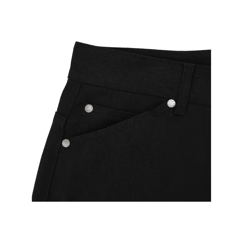 Mizuno x STU DENIM PANTS Jeans Men's Black-3