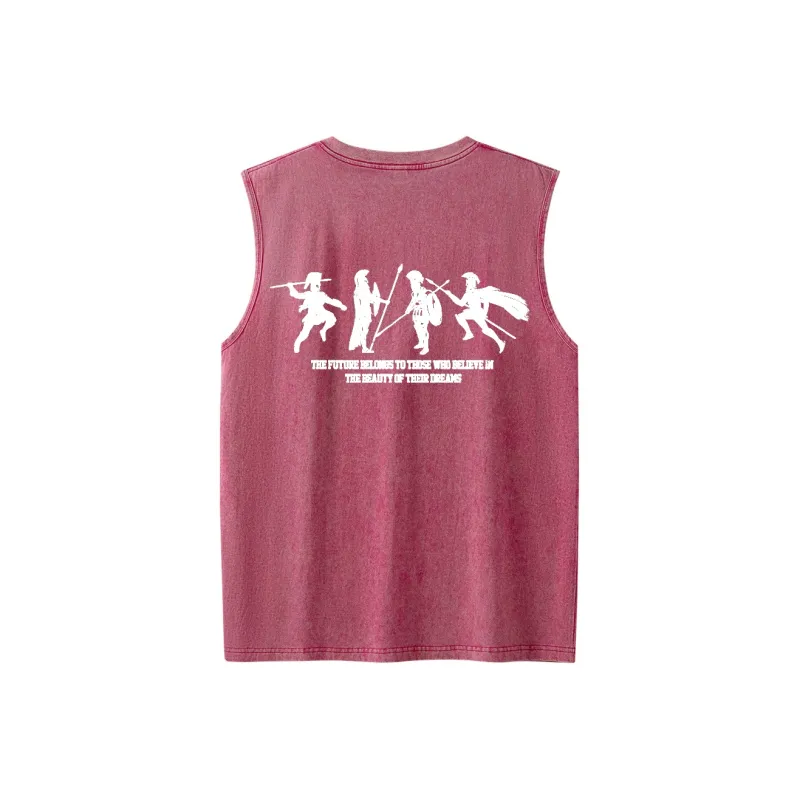 FOREST LIBRARY Tank Tops Unisex-4