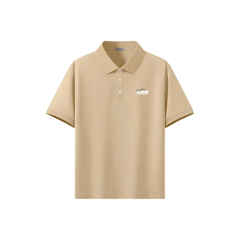 Red bean Polo Shirts Men-9