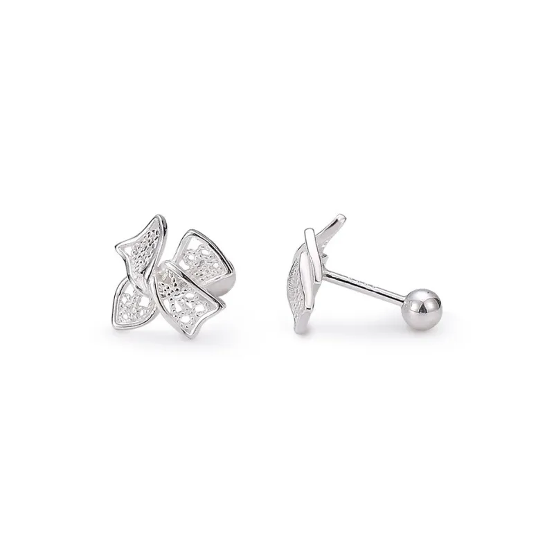 VASO S999 Fine Silver Stud Earrings Women's-0
