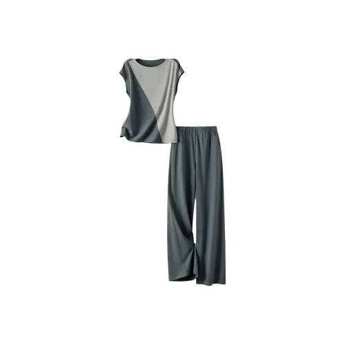 IHIMI Casual Suits Women's Dark Rock