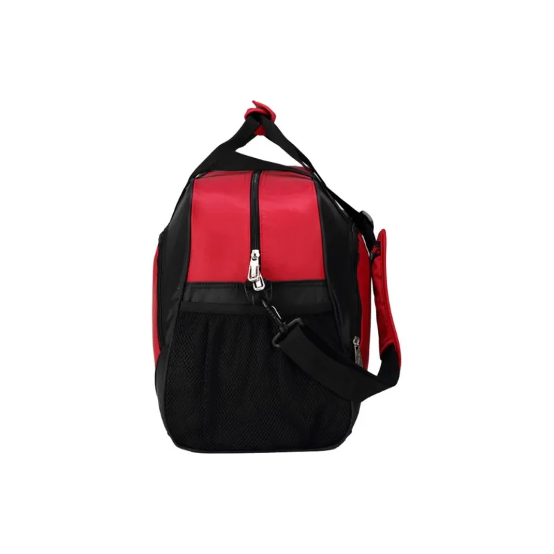 OIWAS Fabric Travel Bag Unisex Black/Red-9