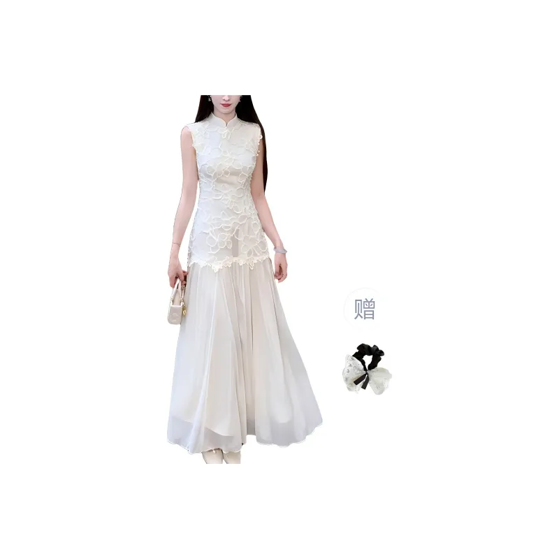 TUSHIFEI Sleeveless Dress Women's-0