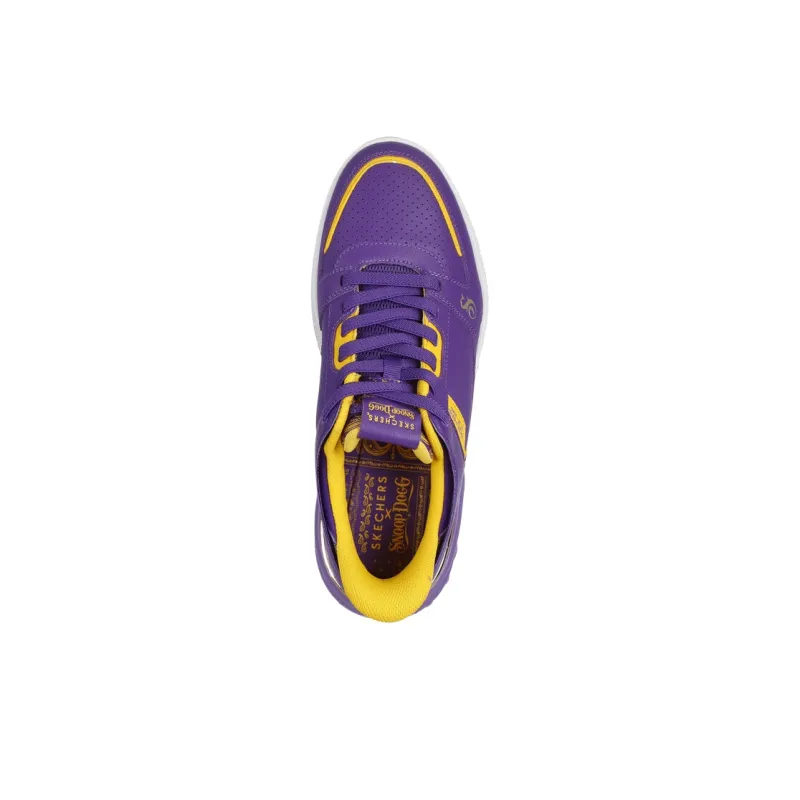 SNOOP DOGG x Skechers Snoop Sizzle Toke Mid Top Casual Shoes Men's Purple-4