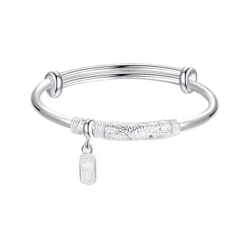 Crabs 999 Fine Silver Sterling Silver Bracelets Women's