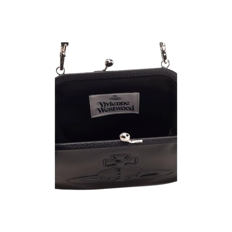 Vivienne Westwood Vivienne's Logo Embossed Clutch Bag-3