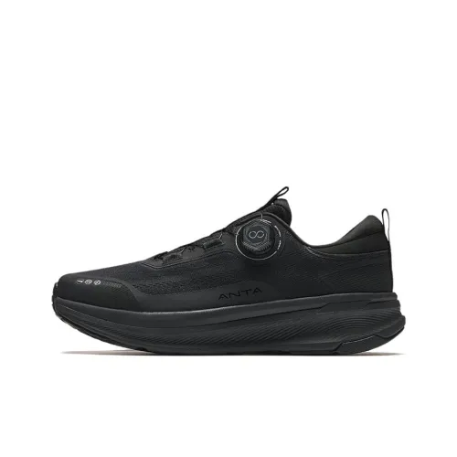 CHAOJIANTA Slip Resistant Cushioning And Breathable Low Top Casual Running Shoes Men's Black