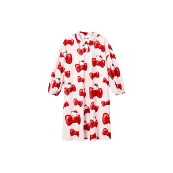 THE BEAST x Hello Kitty Nightgown Women's Bowknot