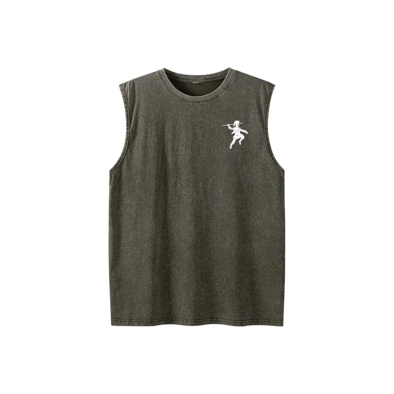 FOREST LIBRARY Tank Tops Unisex-3