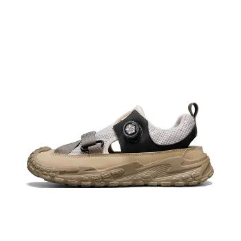 TELENT Odor Resistant Quick Dry Lightweight River Trekking Shoes Men's Khaki