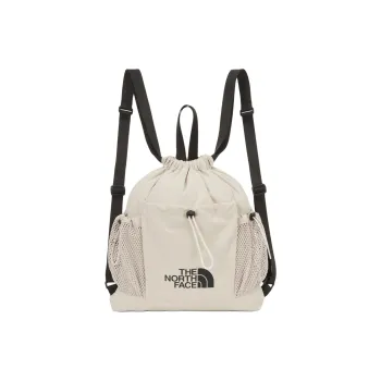 THE NORTH FACE Nylon Backpack Unisex Cream