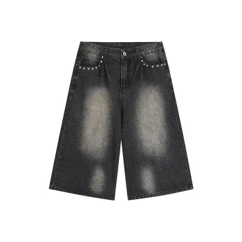 ROOMBOSE Denim Shorts Unisex