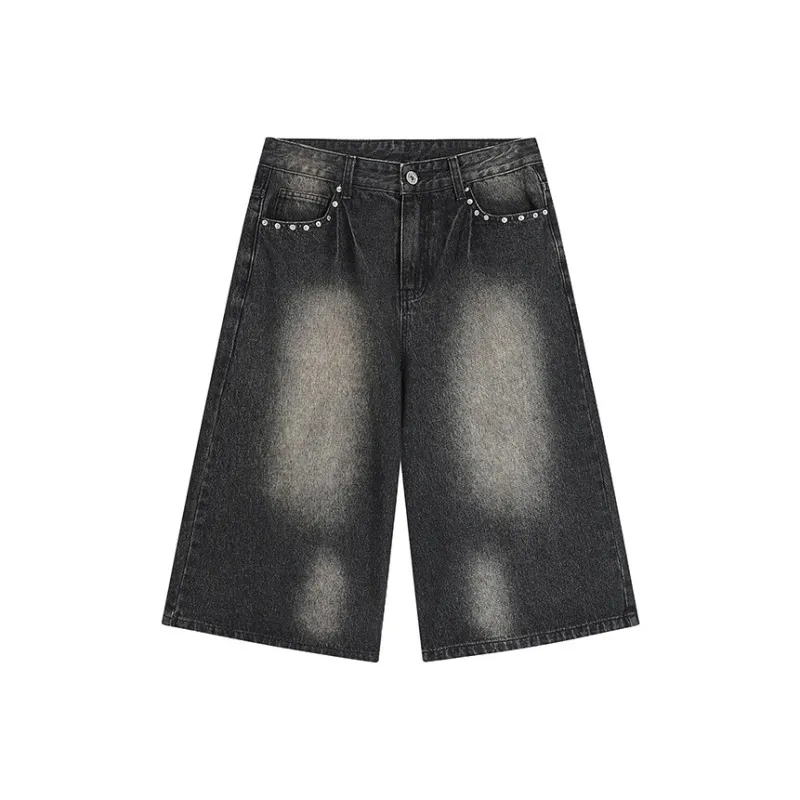 ROOMBOSE Denim Shorts Unisex-0