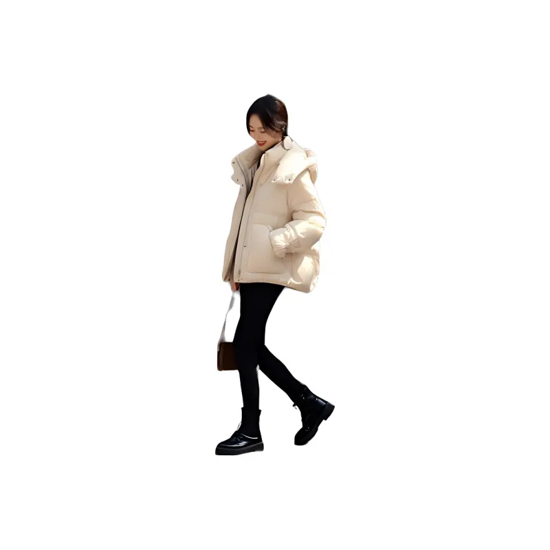 Mo Han Yi Mei Down Jacket Women's Ecru-0