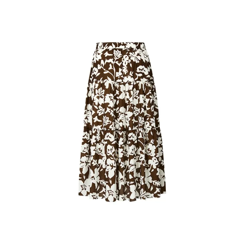 Hopeshow Casual Long Skirt Women's-1