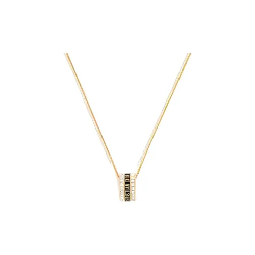 DIOR Metal Necklaces Unisex Gold