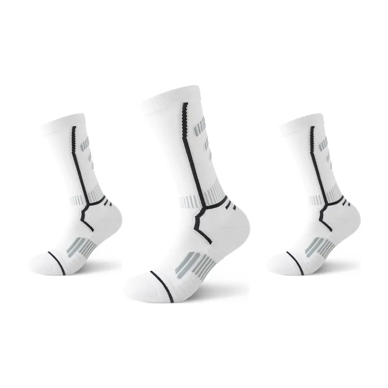 LUOLIAN Basketball Socks Men's 3 Pack-8