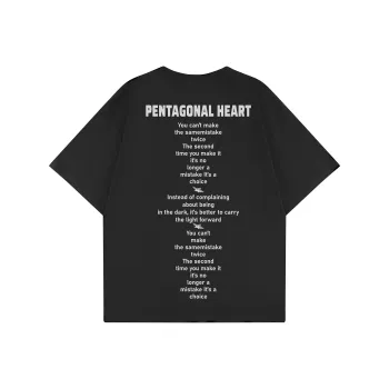 PENTAGONAL HEART T Shirt Unisex