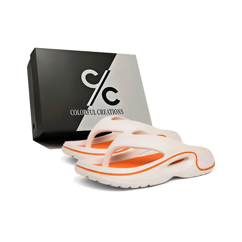 Colorful Creations EVA Slip Resistant Abrasion Resistant Quiet Flip Flops Men's-18