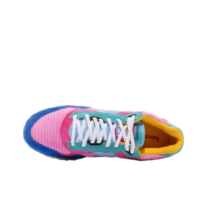 Saucony Shadow 5000 Abrasion Resistant Slip Resistant Low Top Casual Shoes Unisex Light Pink-2