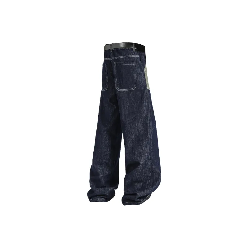 WHELVE Jeans Unisex Dark Blue-1
