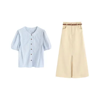 PLANE DRIFT Two Piece Skirt Sets Women's